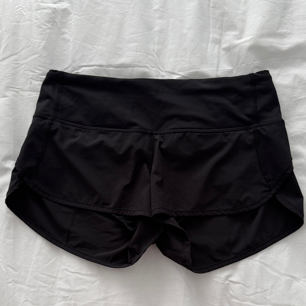 Lululemon Athletica Black Athletic Shorts